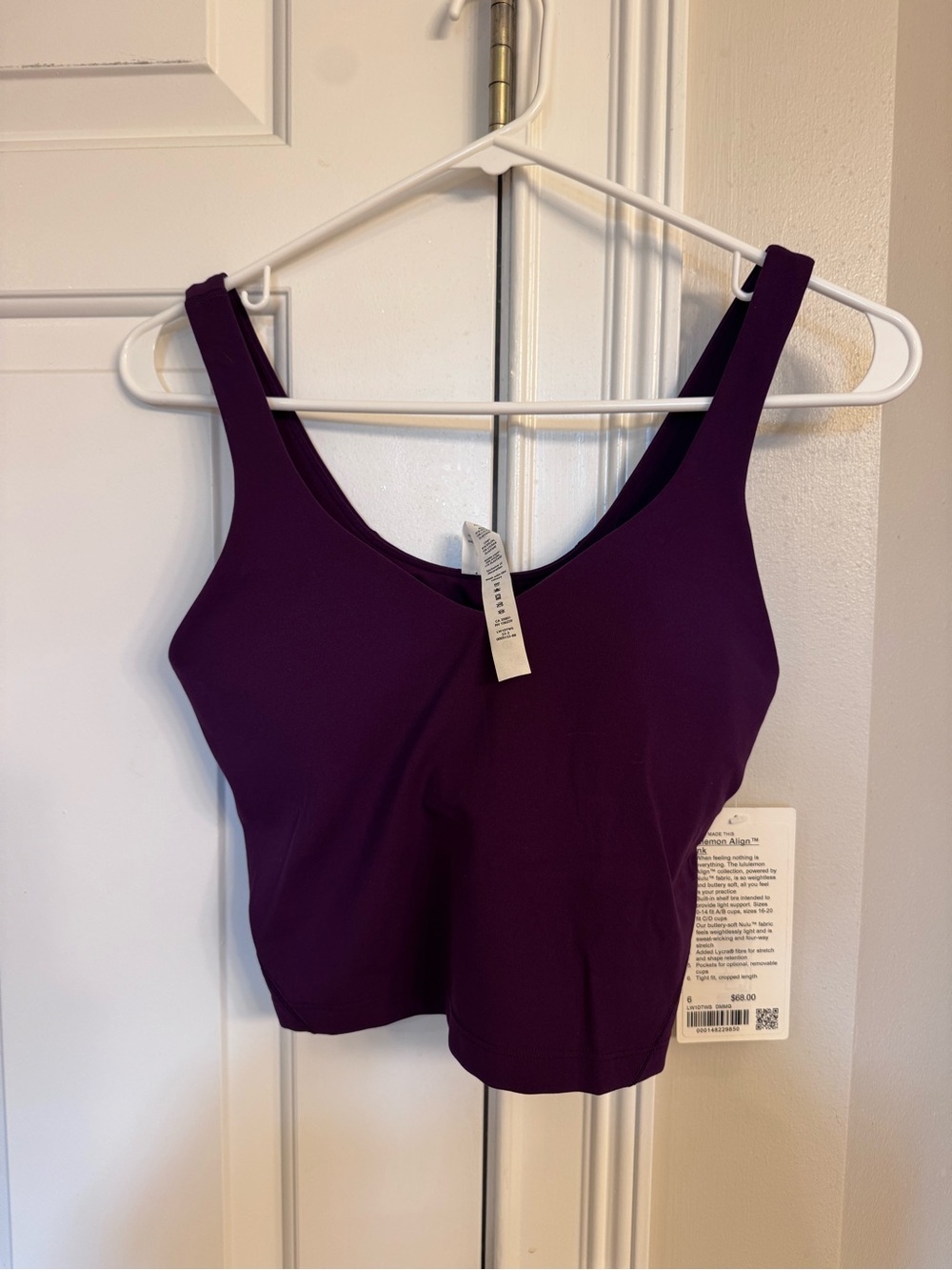 lululemon athletica align tank in Deep Purple